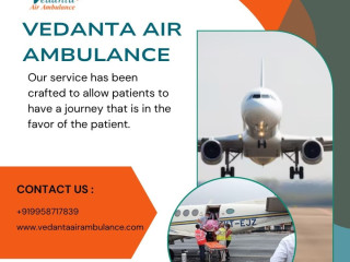 advanced-air-ambulance-from-delhi-with-matchless-medical-system-via-vedanta